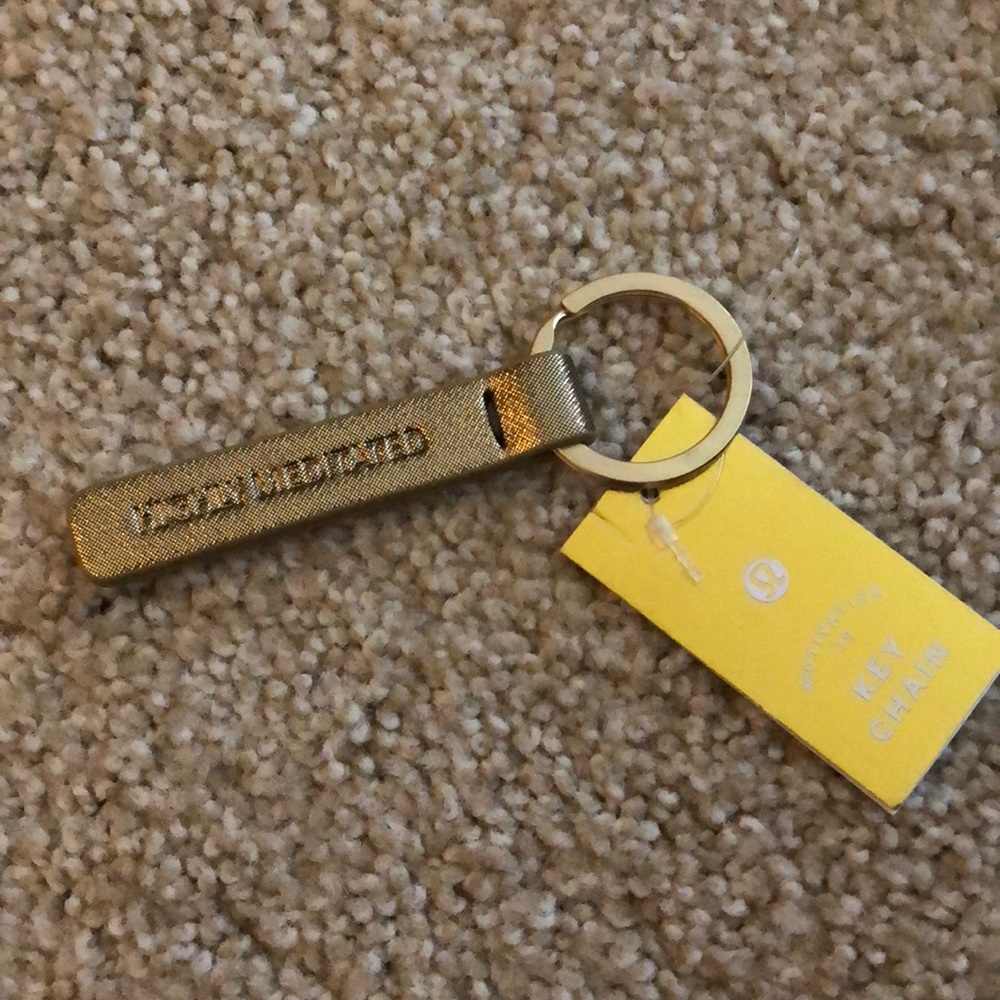 Lululemon Highly Meditated Keychain